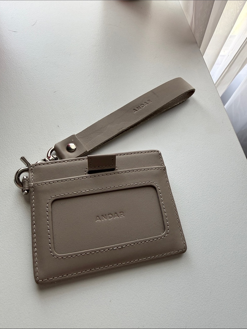 Monsoon color Leather Wristlet Card Holder - Women Bags